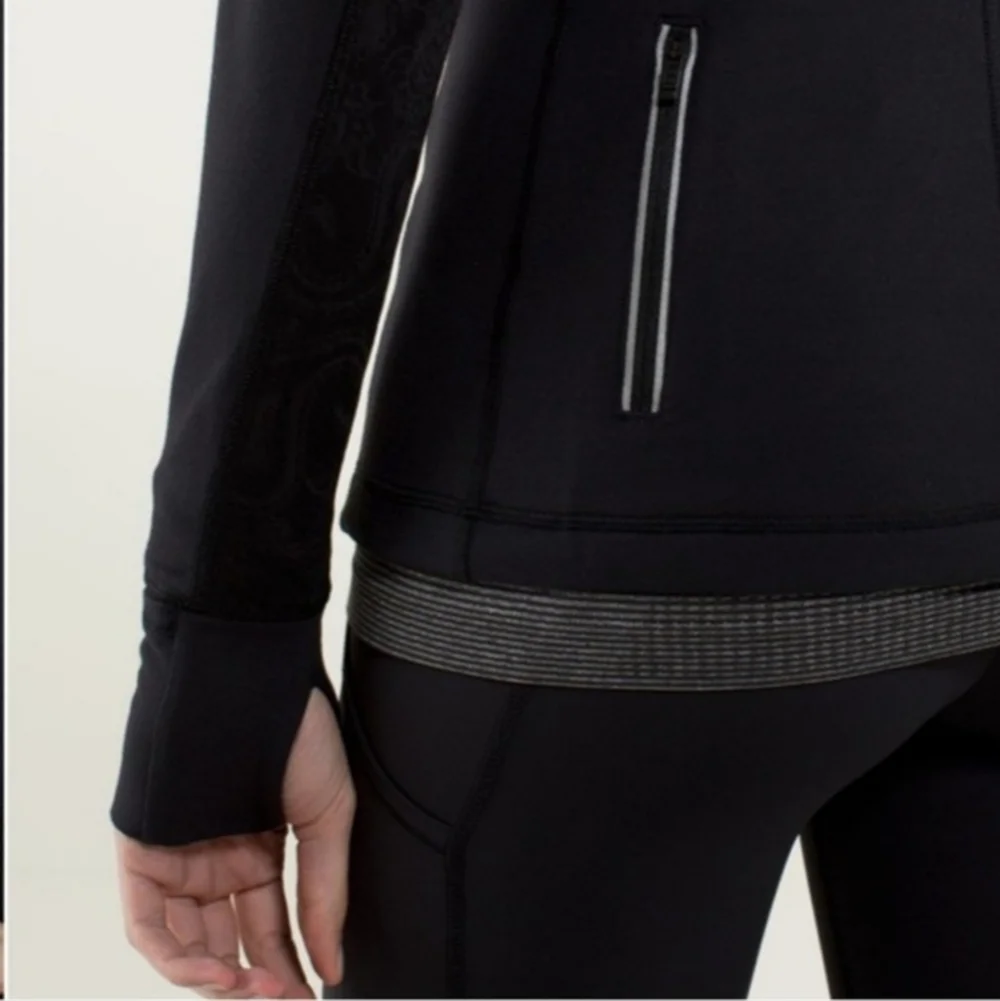 Lululemon Star Runner Pullover Black Size 8